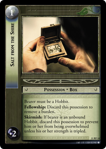 Salt from the Shire (F)